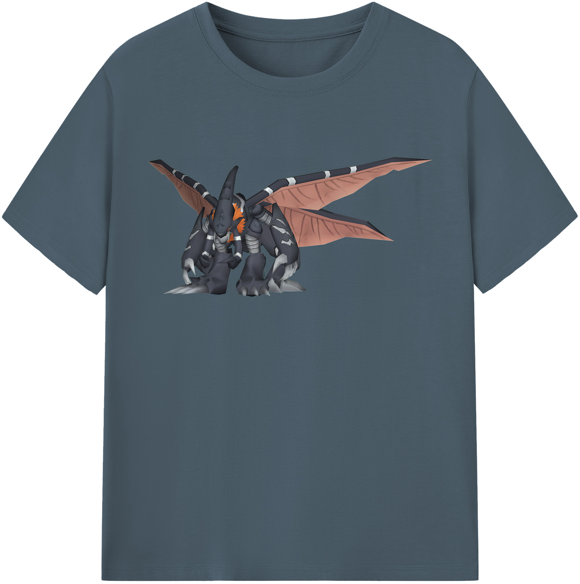 （画像用） Digimon デジタルモンスター/デジモン 綿100％半袖Tシャツ（フロントプリント）